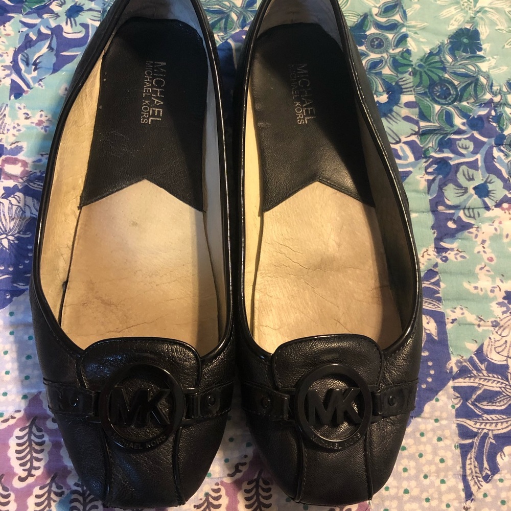 Michael Kors Black Flats Size 11
